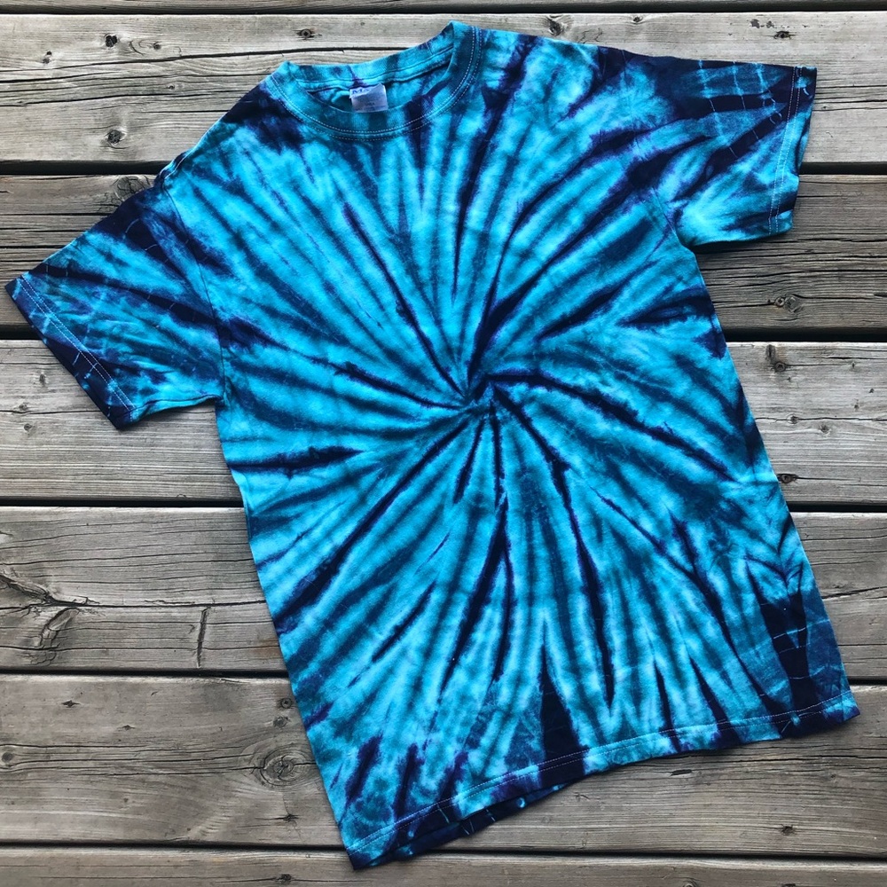 Blue Tye Dye T-Shirt